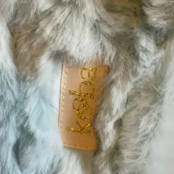 Kooba Memory Foam Slippers Small Blue New - Picture 5 of 5